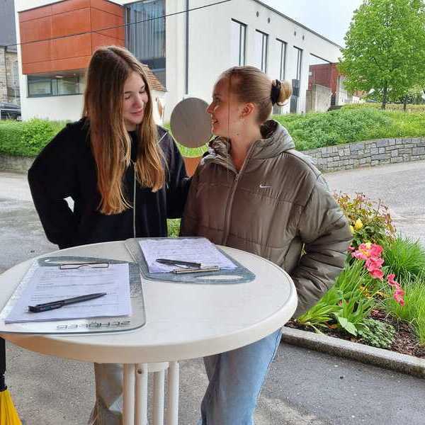 Firmlinge bei der Station Schöpfungsverantwortung