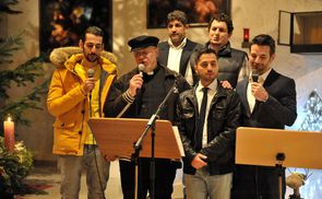 Benefizkonzert mit Flüchtlingen