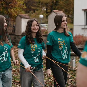 414 - Yippie - wir bauen ein Weiden-Tipi!