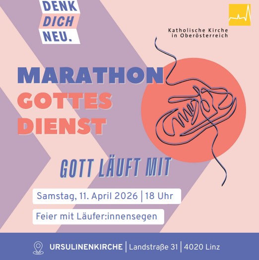 Marathon-Gottesdienst 2026  “Gott läuft mit!” 