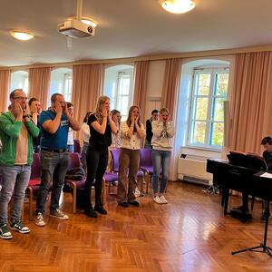 Come, let us sing! im Salzkammergut