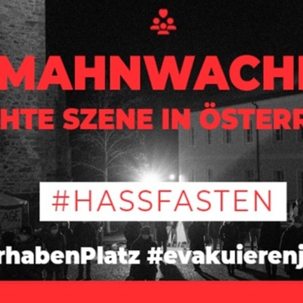 4. Mahnwache / Samuel Hanner Rechte Szene in Ö