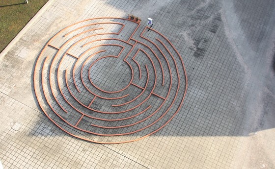 Fastenlabyrinth am Linzer Domplatz