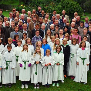 Die ehemaligen und aktiven Ministranten von St. Johann