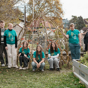 414 - Yippie - wir bauen ein Weiden-Tipi!