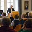 Bischof Manfred Scheuer bei seinem Bericht beim Pastoralrat am 9. November 2024 im Linzer Priesterseminar.