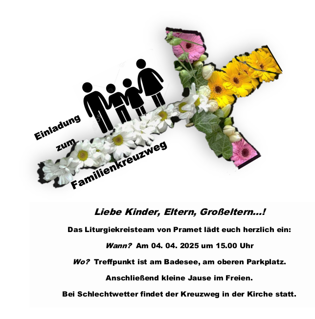 Familienkreuzweg Pramet 2025