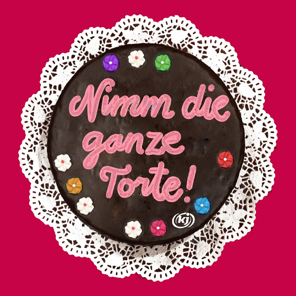 Nimm die ganze Torte!