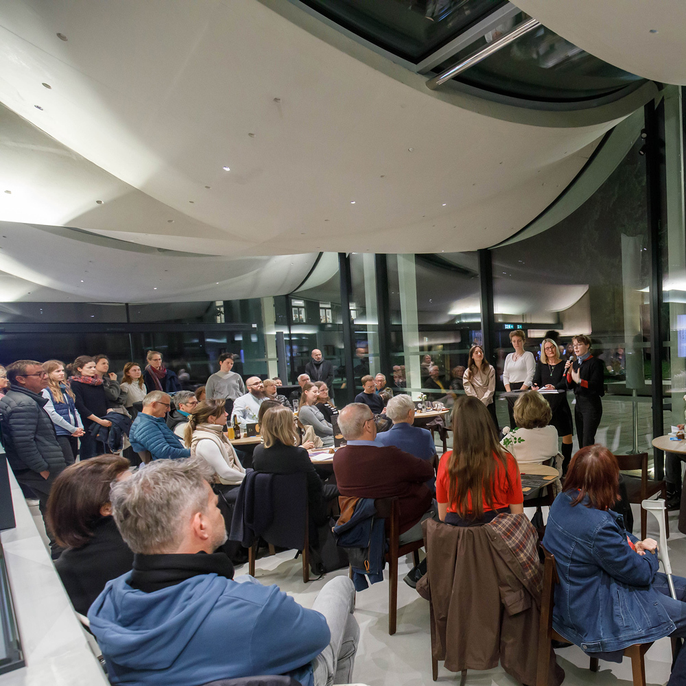 Konzerteinführung zum Präsentationskonzert Komponieren in HIMMLISCHER HÖHE im Domcenter Linz