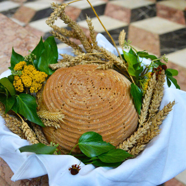 Erntedank in der Pfarrkirche von Spital am Pyhrn.