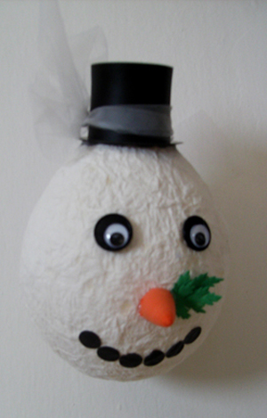 Schneemann. © Ursula Zwielehner