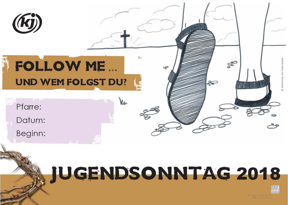 Jugendsonntagsplakat 2018