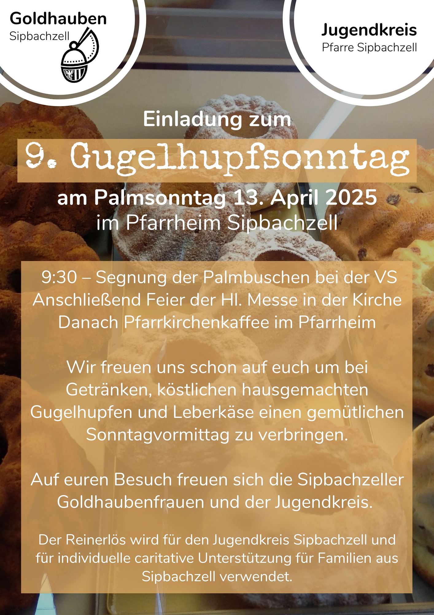 Einladung Gugelhupfsonntag