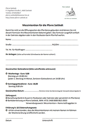 Formular Messintentionen Sattledt