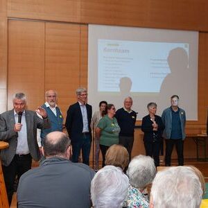 Dechant Franz Starlinger und das Kernteam.