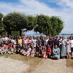 Gruppenfoto am kroatischen Strand