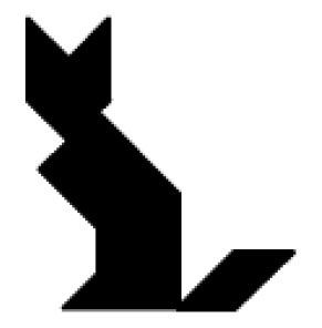 Tangram Vorlage Fuchs / Team Jugend und junge Erwachsene | Katholische Jugend Tangram Vorlage Fuchs