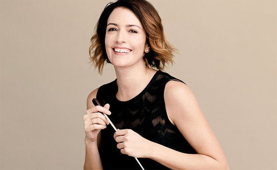 Die Dirigentin Alondra de la Parra