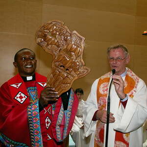 Father Mike und Pater Essl