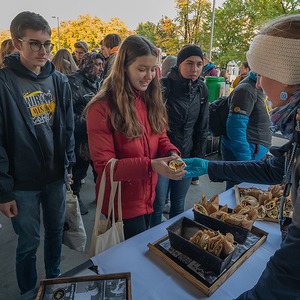 Streetfoodfestival nach dem Bühnenprogramm