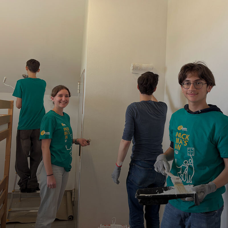 418 - Die Alm ruft - Frischer Anstrich für die Jungscharalm Losenstein