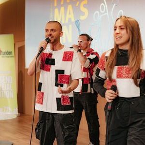 Die Musiker:innen von KGW 3 sorgten für Stimmung beim Startfest