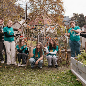 414 - Yippie - wir bauen ein Weiden-Tipi!