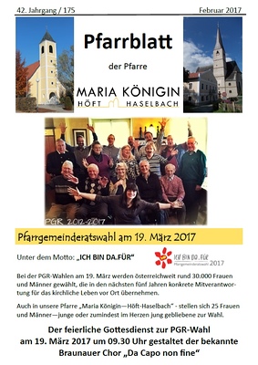 Pfarrblatt
