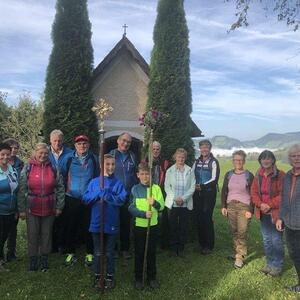 Pilgergruppe aus Gaflenz