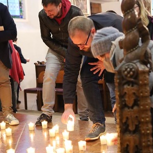 Gemeinsamer Gottesdienst am Abend